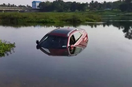 Depressed over mother\'s death, man dumps BMW car in river