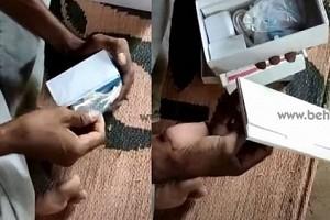 Man orders mobile phone online and what he receives is shocking - Read on!