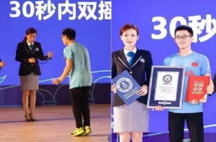100 jumps in 30 seconds Chinese teenager creates Guinness record