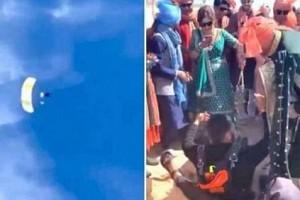 Watch: Indian Groom Lands From Sky At His Own Wedding While Family Cheers For Him! 