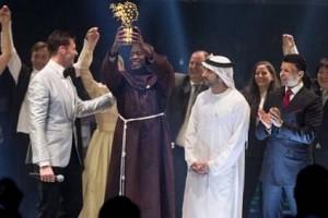 And the award for the world's best teacher goes to!