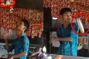 Viral Video! Street-side vendor becomes coolest bartender