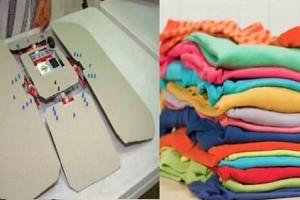 Watch Video: 12-year-old girl creates clothes folding robot because there are too many clothes to fold!