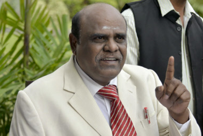 Justice Karnan files mercy plea before President Pranab