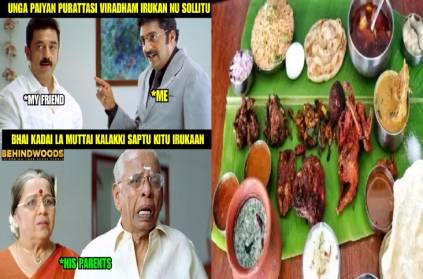Purratassi got over, TN people foodies, non-veg love