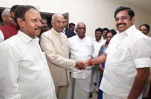 Ramnath Kovind seeks support of AIADMK MPs, MLAs