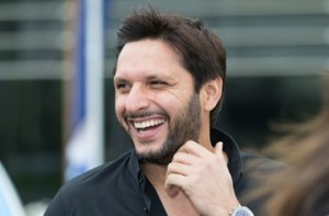 Afridi trolls himself during a press meet