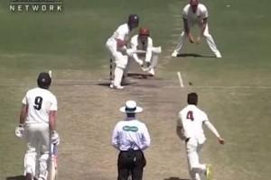 Watch - Bowler pitches ball outside pitch area; Umpire's decision will leave you shocked
