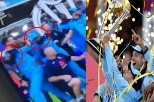 Watch Video: Check why two England cricketers ran away while celebrating victory