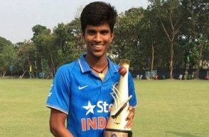 Chennai boy debuts for India