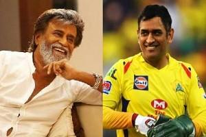 CSK Dedicates a Rajini Song to MS Dhoni!