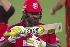Video: Chris Gayle Explains The Reason of 'The Boss' Sign on His Bat; Says 'Put Some Respect'! 