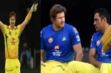 csk post heartfelt tribute for shane watson after his retirement 