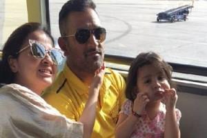 CSK's cute birthday wish to "Queen of the Jungle" Sakshi Dhoni goes viral - She replies
