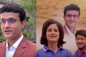 Surprising! 'Dada' Ganguly acts in serial! Watch his acting skills in video