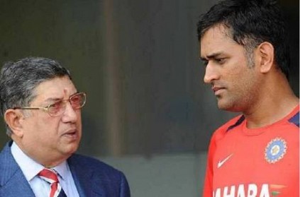 dhoni will play for csk as long he wants say csk owner srinivasan