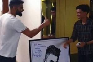 Watch: Crazy Fan Surprises Virat Kohli By Making Portrait Out Of Old Phones