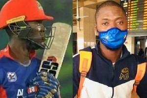 Video: Fans Brutally Troll Pakistan Franchise After Sherfane Rutherford Wears Mumbai Indians’ Gloves For Playoffs