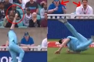Flying catch by Ben Stokes! Breathtaking video makes fans go crazy