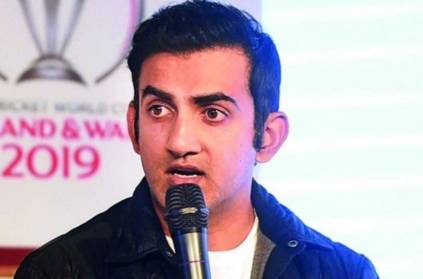 Gambhir about not selecting Rayudu for the Worldcup squad