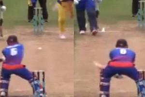 WATCH! New Zealand Cricketer Comes Up With An Astonishing Hit; ICC Says 'Name this shot'!