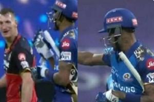 Video: Hardik Pandya and Chris Morris Caught Into A Heated Argument During MIvsRCB Clash; Calls For Trouble! 