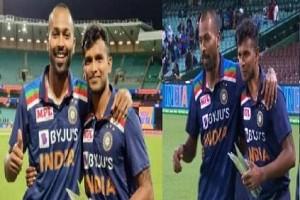 Hardik Pandya Shares A Heartfelt Message For T Natarajan; Also Gives Away His Trophy! 