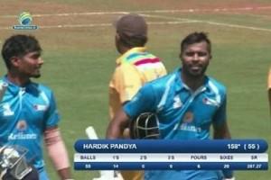 Another Day, Another Century! Hardik Pandya Smashes 158 off Just 55 balls; Twitter Reacts