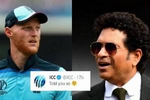 ICC Makes Cheeky Comment on Sachin Tendulkar; Fans Angry!