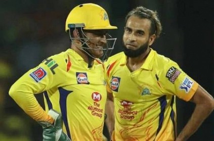 imran tahir says he doesnt mind carrying drinks for csk players