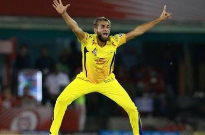 Imran Tahir’s message to fans in Tamil