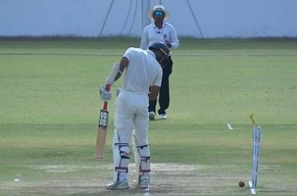 Jaydev Unadkat takes Akash Deep wicket in Ranji Trophy final 