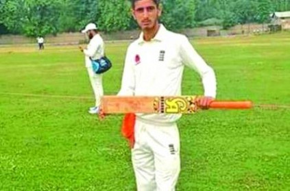 Kashmir cricketer dies after getting hit by ball during a match