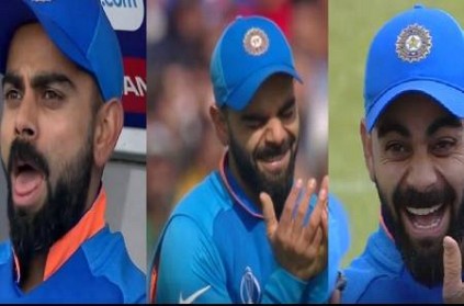 King of expressions Kohli the unseen side watch video