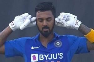 KL Rahul Responds to Question on his Peculiar Celebration After Scoring Century!