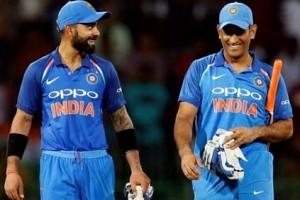"I won't say it is a luxury to have him,... " Says Kohli about Dhoni!!!