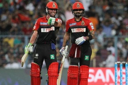 Kohli and Devilliers back in form take RCB to 205