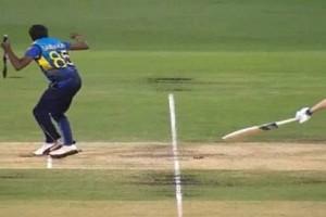 Watch Video: Lakshan Sandakan Makes A Schoolboy Mistake Against Australia On Field 