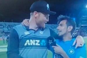 Watch: Martin Guptill Uses Swear Word To Yuzvendra Chahal on Live TV; Rohit Sharma Can’t Stop Laughing