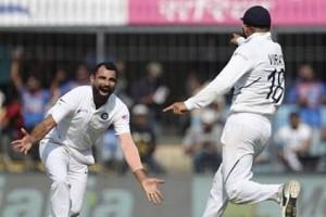 Video: Mohammed Shami Makes Deadly Delivery To Dismiss Mushfiqur Rahim’s Wicket; Twitter Rejoices!