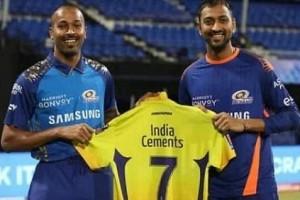 MS Dhoni Gives Away His No. 7 CSK Jersey To Hardik, Krunal Pandya; 'Worried' Fans Have A QUESTION! 
