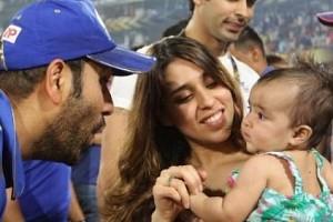 Mumbai Indians' Rohit Sharma's daughter is CSK fan? CSK reacts!