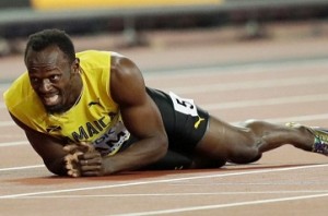 Never stop trying, Usain Bolt tells younger generation