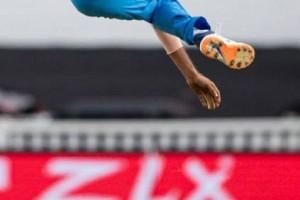 Picture of this flying cricketer goes viral; Can you guess who it is?