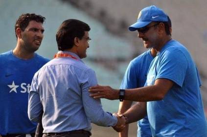 Ravi Shastri Reacts After Sourav Ganguly Takes Over As BCCI Chief