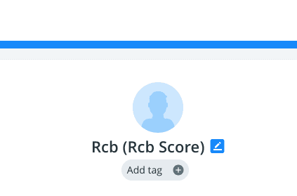 RCB score can be found on true caller