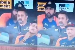 "Look what Rohit is doing!! Is this the reason you skipped the match?" Netizens tease Rohit Sharma; What happened?