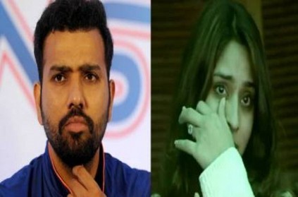 rohit sharma reveals why wife cried during match against srilanka