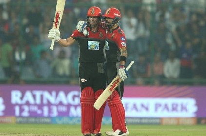 AB de Villiers finishes with style, RCB beat DD by 5 wickets