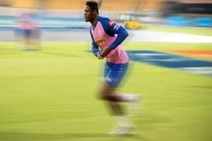 "You Blink, You Miss!"- RR Posts Puzzled Still of Fast Bowler